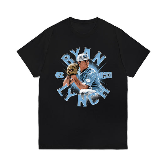 UNC - NCAA Baseball : Ryan Lynch - Collage Comfort Colors T-Shirt-0