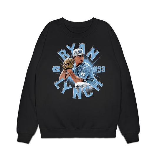 UNC - NCAA Baseball : Ryan Lynch - Collage Premium Crewneck Sweatshirt-0