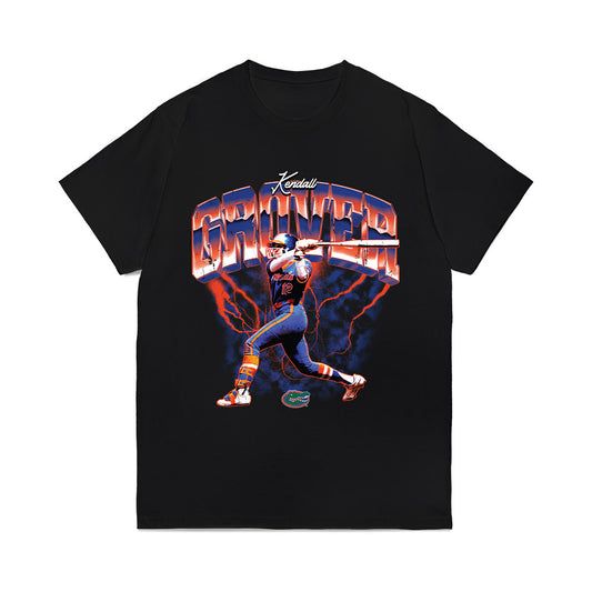 Florida - NCAA Softball : Kendall Grover - Collage Comfort Colors T-Shirt-0