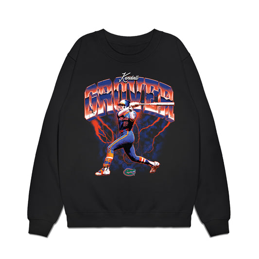 Florida - NCAA Softball : Kendall Grover - Collage Premium Crewneck Sweatshirt-0