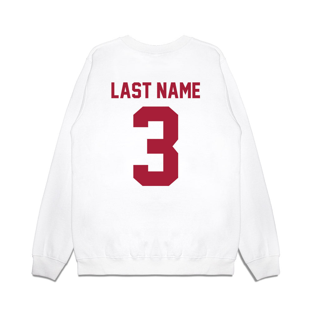 Oklahoma - NCAA Softball : Chaney Helton - Homerun Premium Crewneck Sweatshirt-1
