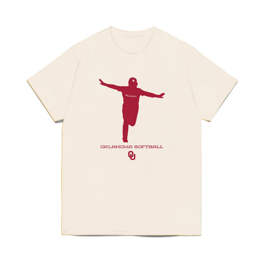 Oklahoma - NCAA Softball : Audrey Lowry - Homerun Comfort Colors T-Shirt-0