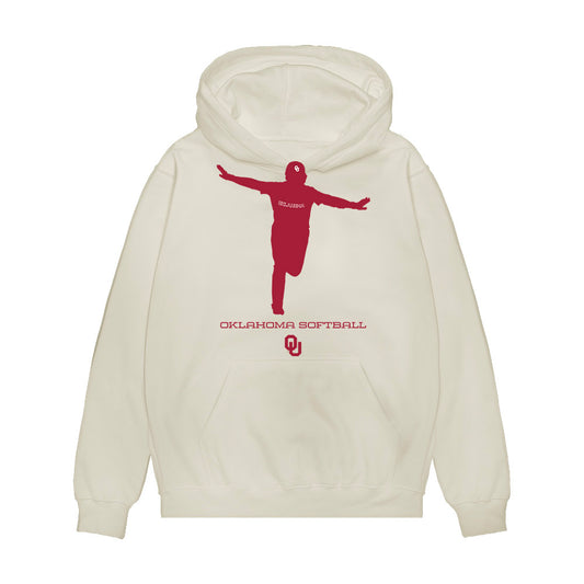 Oklahoma - NCAA Softball : Audrey Lowry - Homerun Premium Hooded Sweatshirt-0