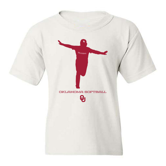 Oklahoma - NCAA Softball : Tia Milloy - Homerun Youth T-Shirt-0
