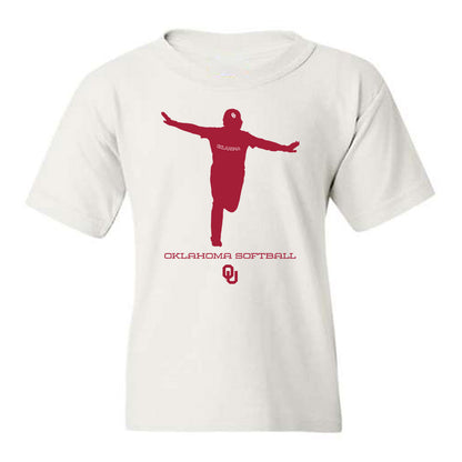 Oklahoma - NCAA Softball : Audrey Lowry - Homerun Youth T-Shirt-0
