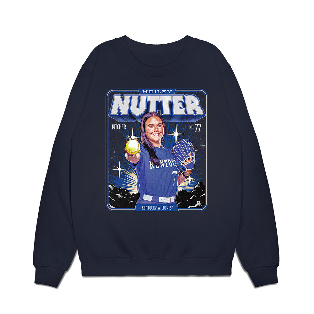 Kentucky - NCAA Softball : Hailey Nutter - Premium Crewneck Sweatshirt-0