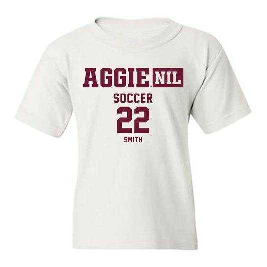 Texas A&M - NCAA Women's Soccer : Kieana Smith - Aggies NIL Classic Shersey Youth T-Shirt-0