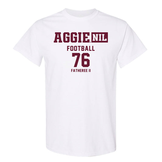 Texas A&M - NCAA Football : Reuben Fatheree II - Aggies NIL Classic Shersey T-Shirt-0