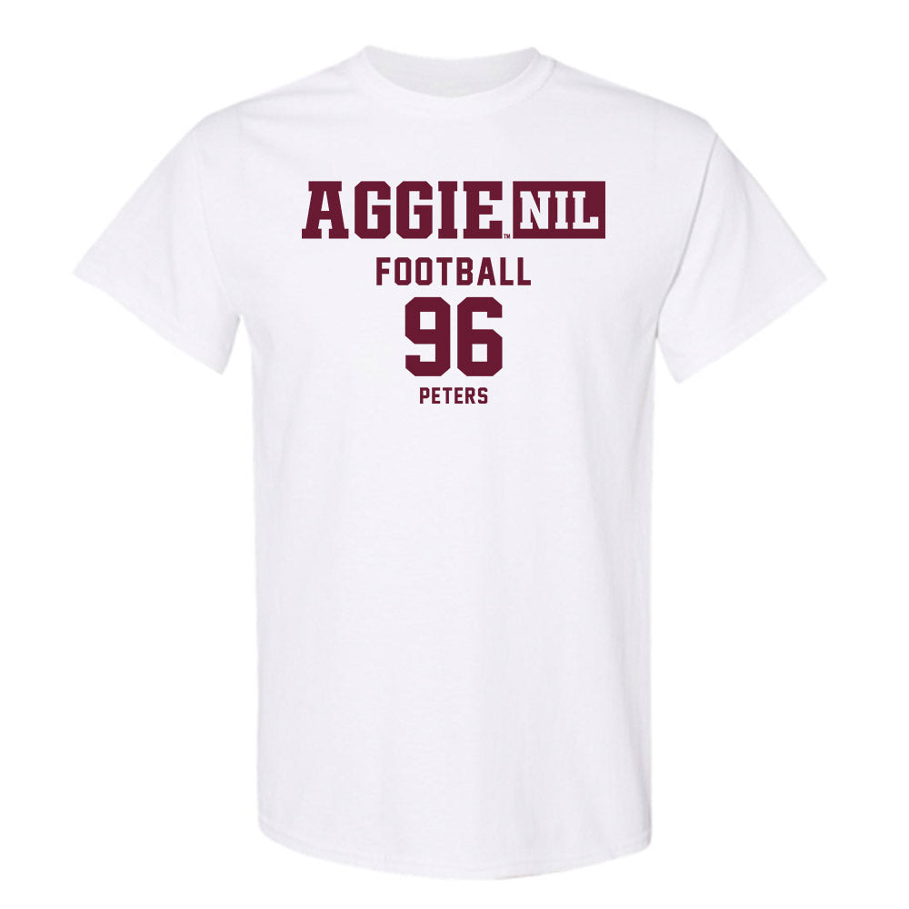 Texas A&M - NCAA Football : Waylon Peters - Aggies NIL Classic Shersey T-Shirt-0