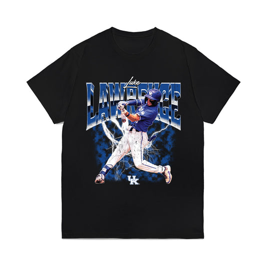 Kentucky - NCAA Baseball : Luke Lawrence - Collage Comfort Colors T-Shirt-0