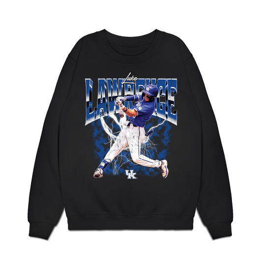 Kentucky - NCAA Baseball : Luke Lawrence - Collage Premium Crewneck Sweatshirt-0