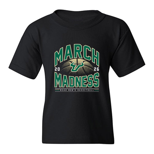 USF - NCAA Men's Basketball : Xavier Brown - NCAA® March Madness® 2026 Youth T-Shirt-0