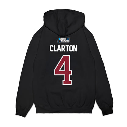 Troy - NCAA Men's Basketball : Emmanuel Clarton - NCAA® March Madness® 2026 Premium Hooded Sweatshirt-1