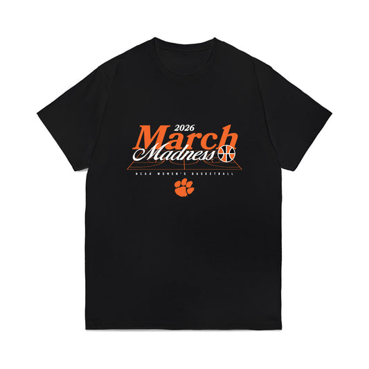 Clemson - NCAA Women's Basketball : Loyal McQueen - NCAA® March Madness® 2026 Comfort Colors T-Shirt-0