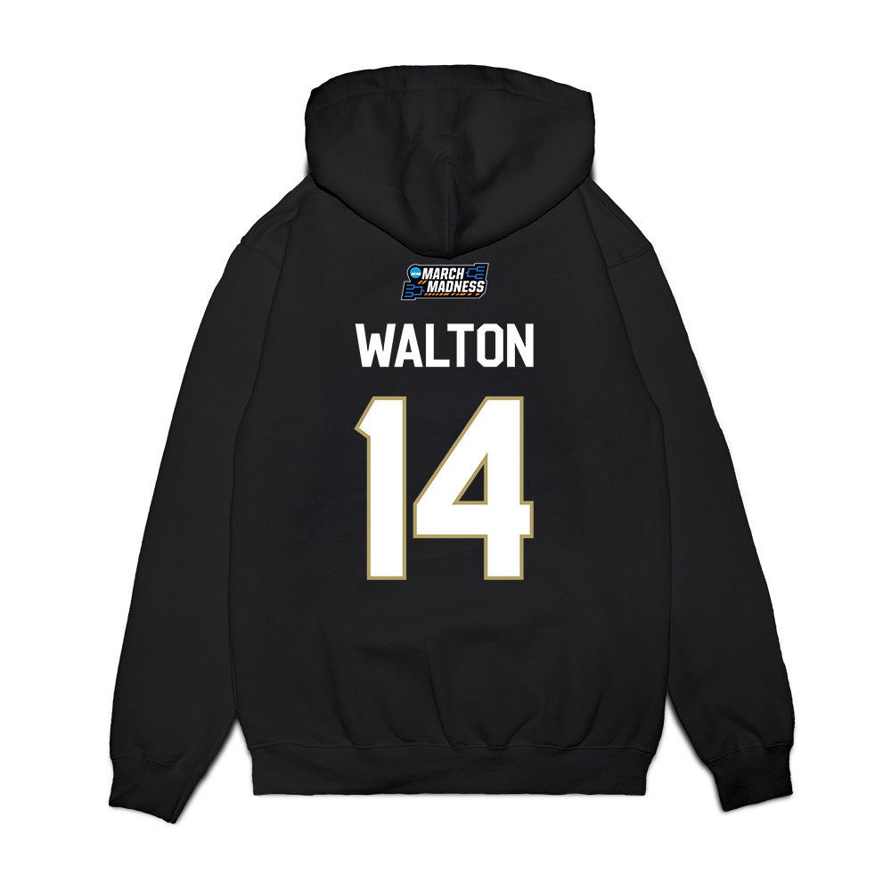 JMU - NCAA Women's Basketball : Regina Walton - NCAA® March Madness® 2026 Premium Hooded Sweatshirt-1