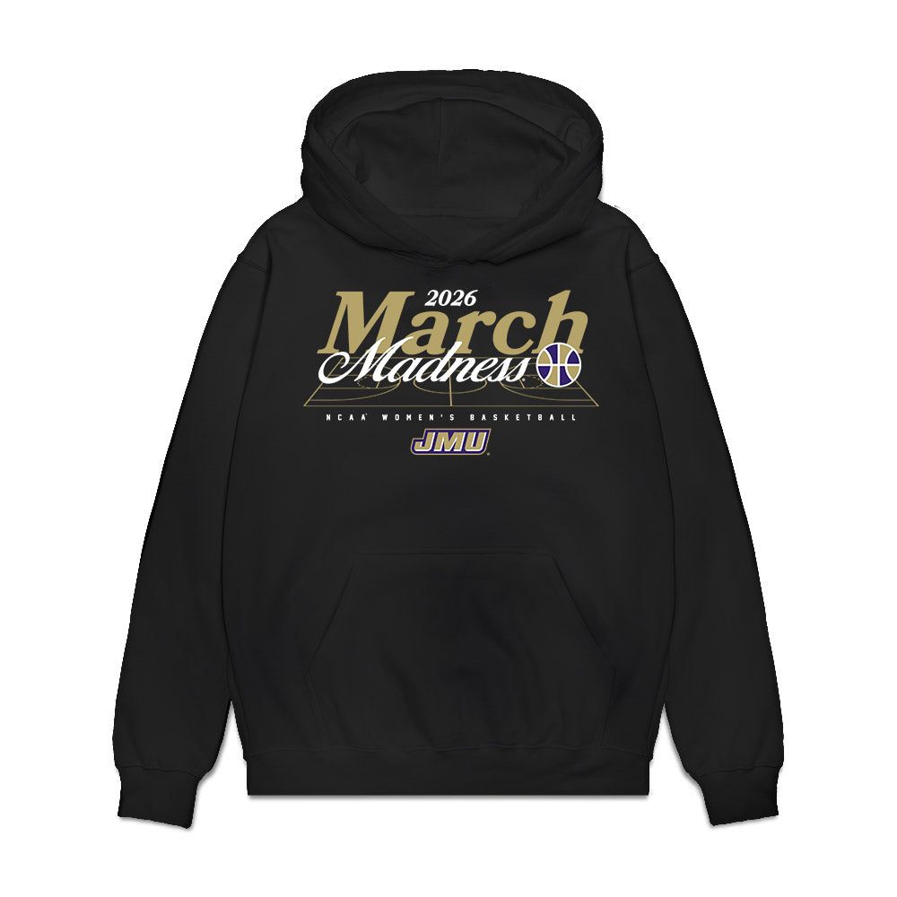 JMU - NCAA Women's Basketball : Regina Walton - NCAA® March Madness® 2026 Premium Hooded Sweatshirt-0