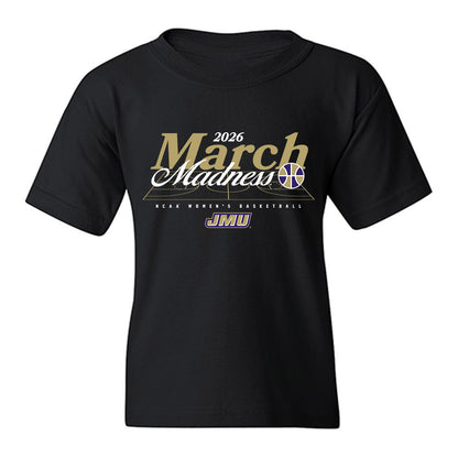 JMU - NCAA Women's Basketball : Regina Walton - NCAA® March Madness® 2026 Youth T-Shirt-0