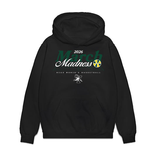UVM - NCAA Women's Basketball : Keira Hanson - NCAA® March Madness® 2026 Premium Hooded Sweatshirt-0