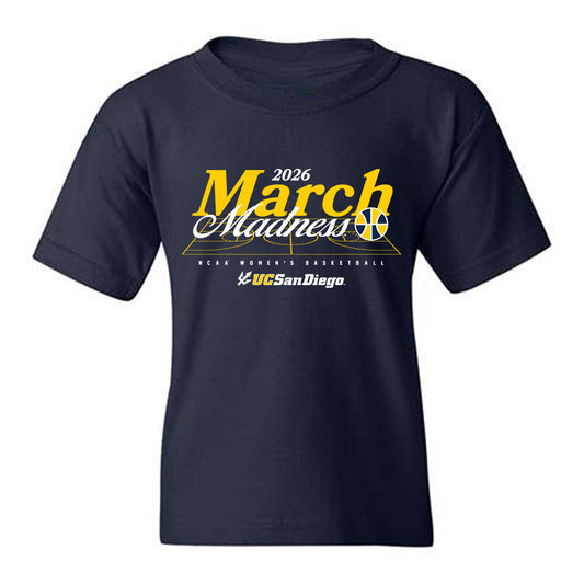 UCSD - NCAA Women's Basketball : Dymonique Maxie - NCAA® March Madness® 2026 Youth T-Shirt-0