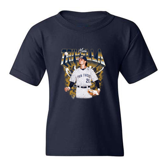 FIU - NCAA Baseball : Mario Trivella - Collage Youth T-Shirt-0