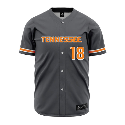 Tennessee - NCAA Baseball : Landon Mack - Grey Jersey-0