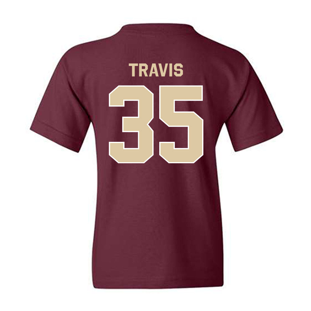 Boston College - NCAA Skiing : Gunnar Travis - Classic Shersey Youth T-Shirt-1