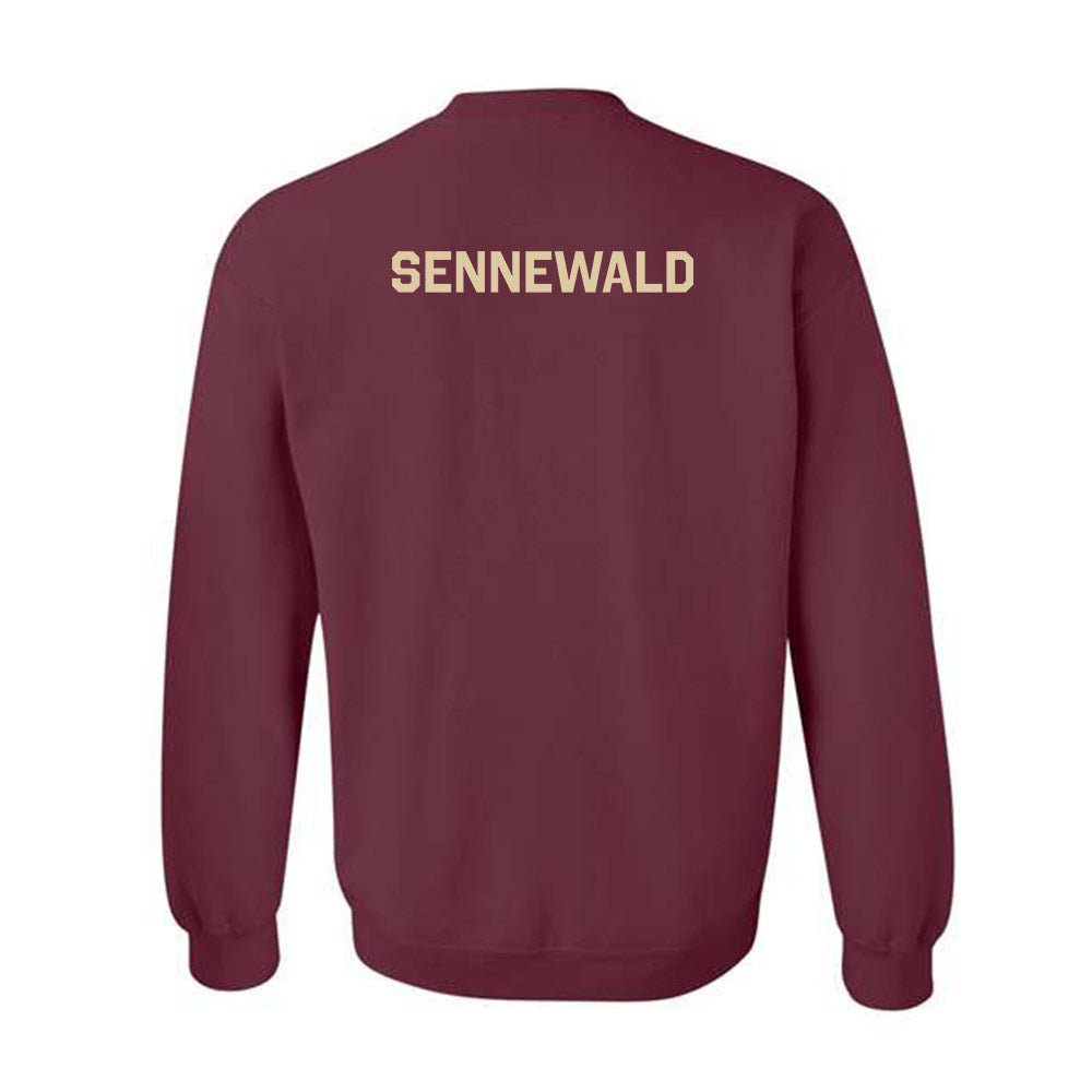 Boston College - NCAA Men's Fencing : Alex Sennewald - Classic Shersey Crewneck Sweatshirt-1