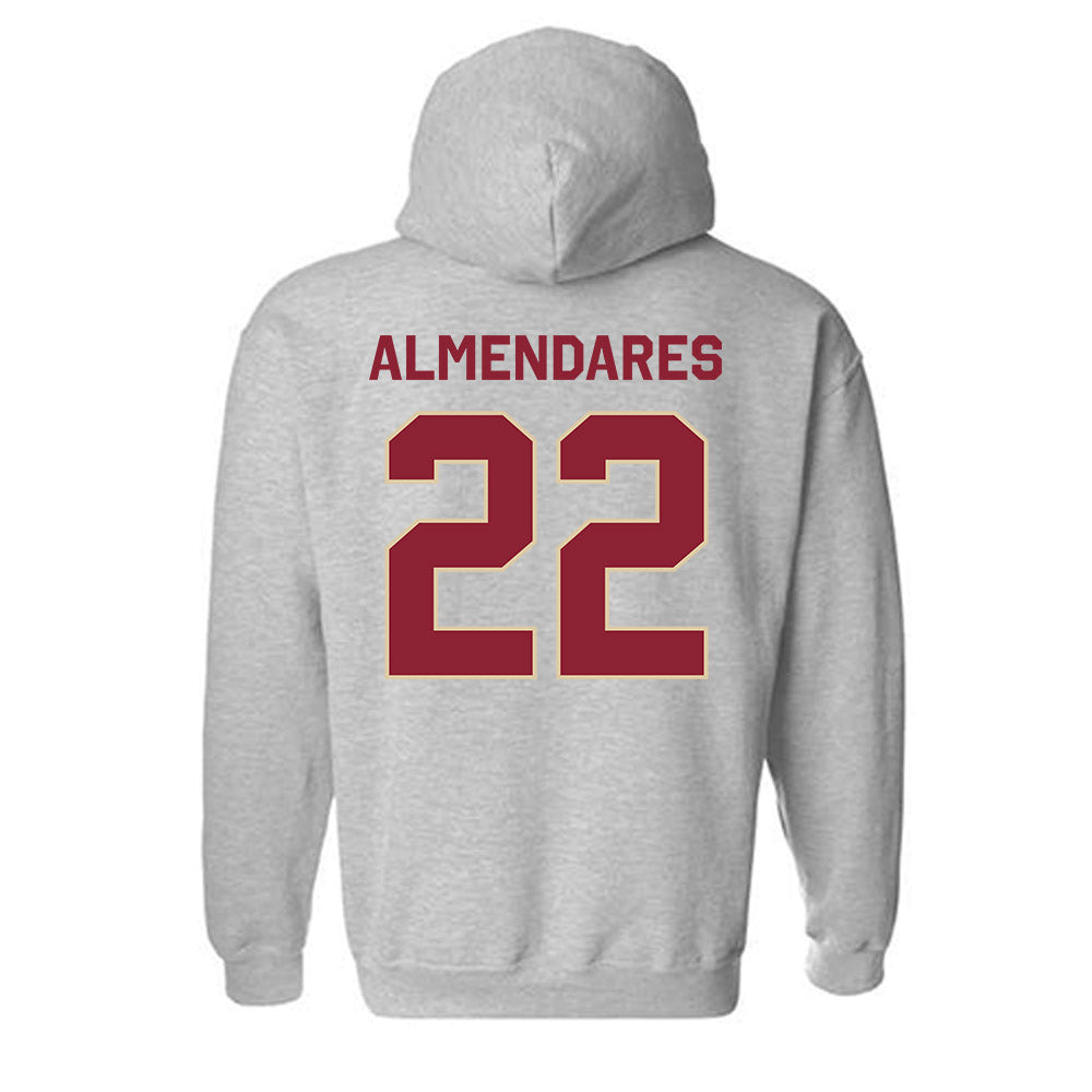 Boston College - NCAA Men's Soccer : Erick Almendares - Classic Shersey Hooded Sweatshirt-1