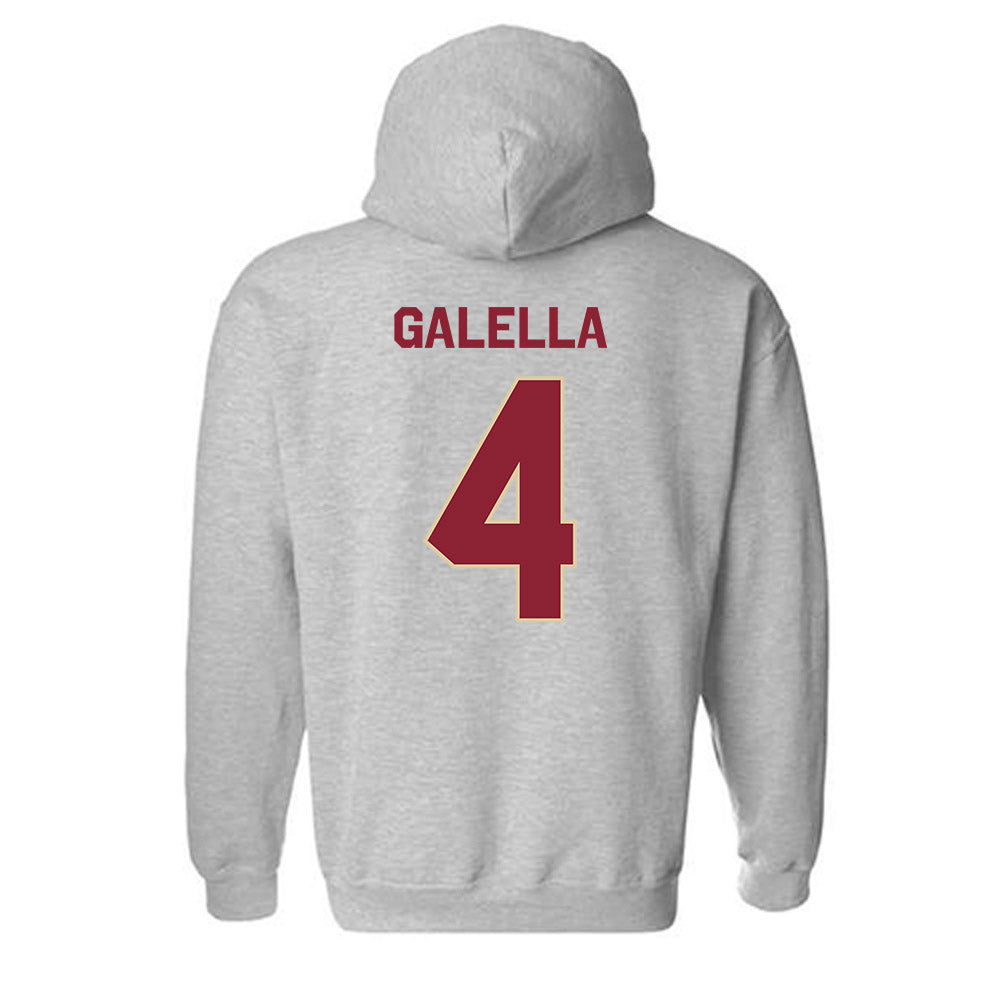 Boston College - NCAA Softball : Mia Galella - Classic Shersey Hooded Sweatshirt-1