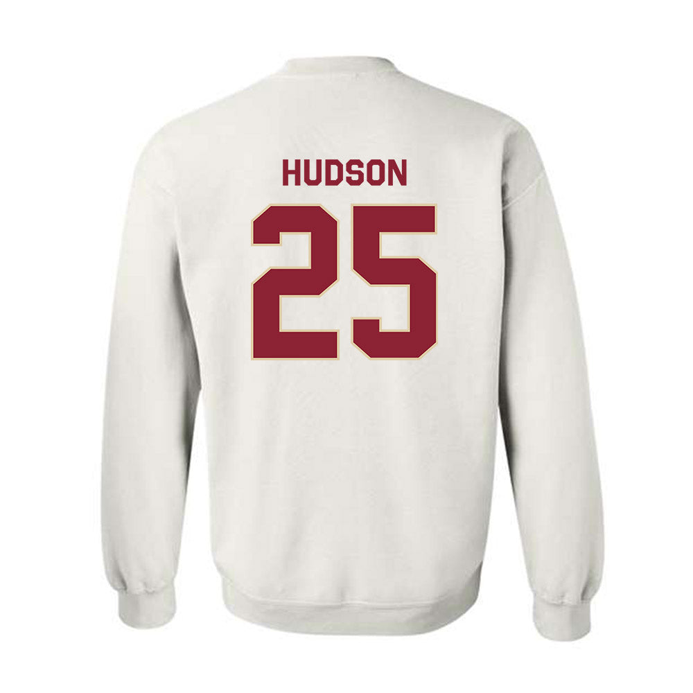 Boston College - NCAA Women's Lacrosse : Avery Hudson - Classic Shersey Crewneck Sweatshirt-1