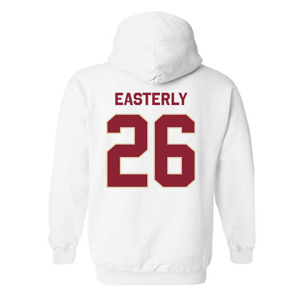Boston College - NCAA Women's Soccer : Emmy Easterly - Classic Shersey Hooded Sweatshirt-1