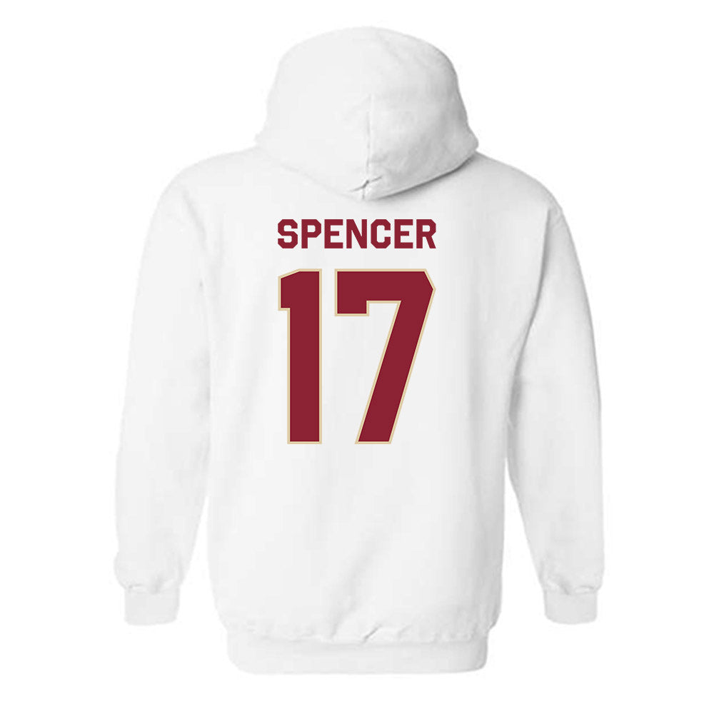 Boston College - NCAA Women's Soccer : Sohana Spencer - Classic Shersey Hooded Sweatshirt-1