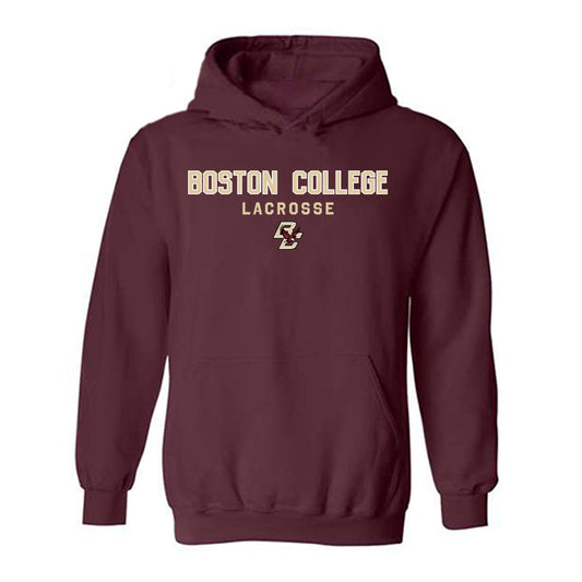 Boston College - NCAA Women's Lacrosse : Ali Hall - Classic Shersey Hooded Sweatshirt-0