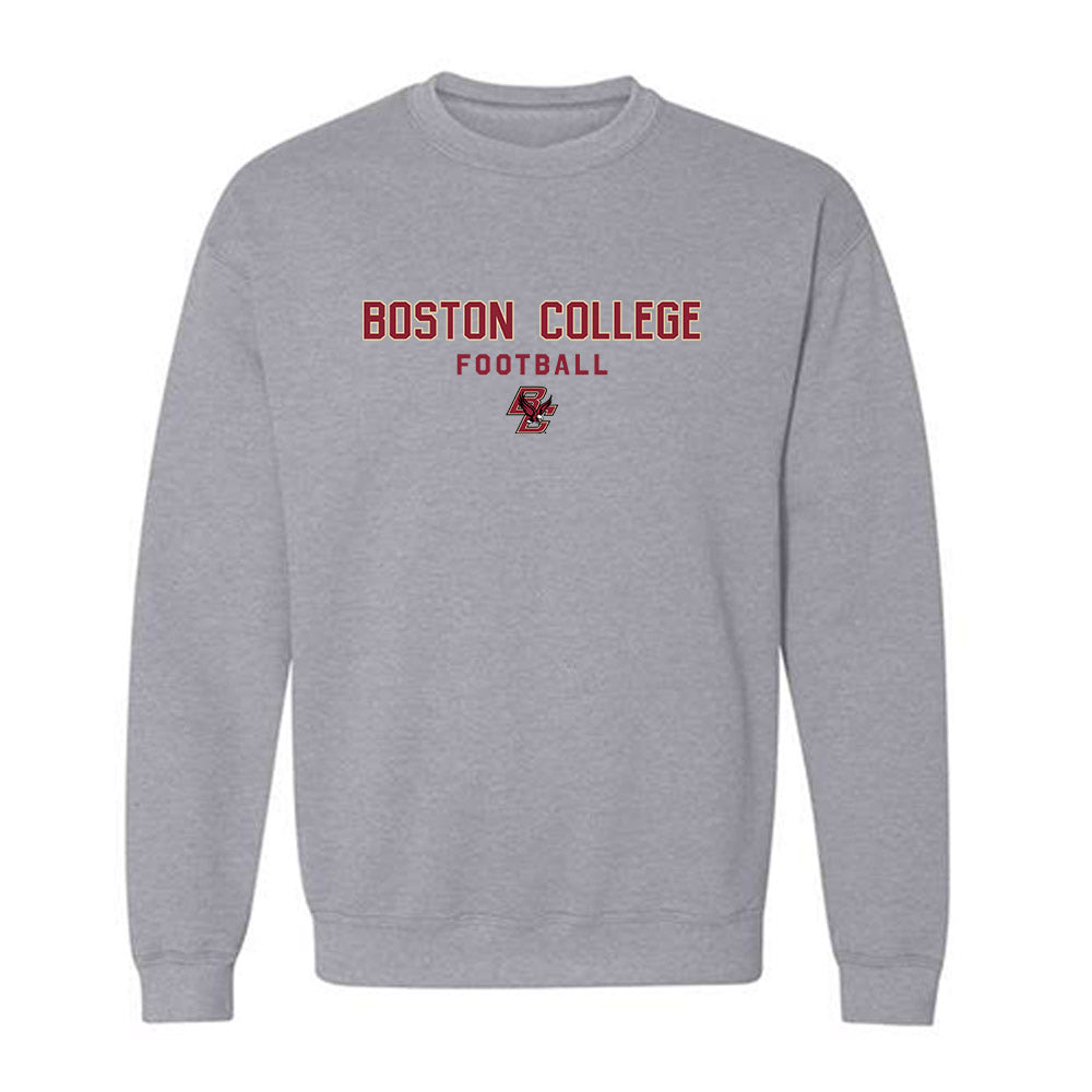 Boston College - NCAA Football : Zach Schnorrbusch - Classic Shersey Crewneck Sweatshirt-0