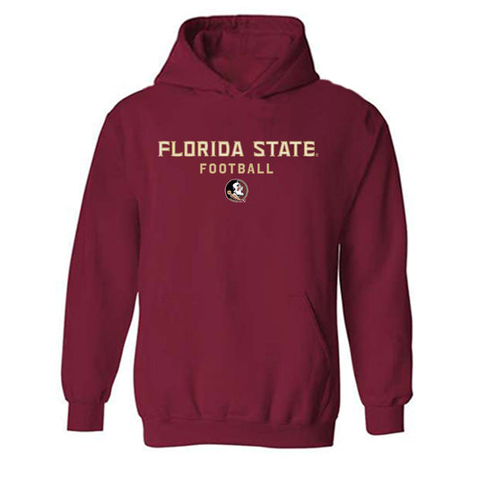 FSU - NCAA Football : Cam Brooks - Classic Shersey Hooded Sweatshirt-0