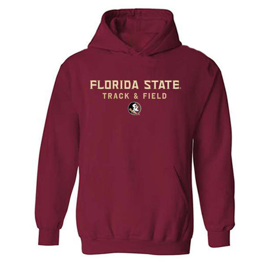FSU - NCAA Men's Track & Field : Curtis Williams - Classic Shersey Hooded Sweatshirt-0