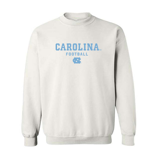 UNC - NCAA Football : Jakob Weatherspoon - Classic Shersey Crewneck Sweatshirt-0