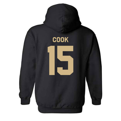 Wake Forest - NCAA Football : Devin Cook - Classic Shersey Hooded Sweatshirt-1