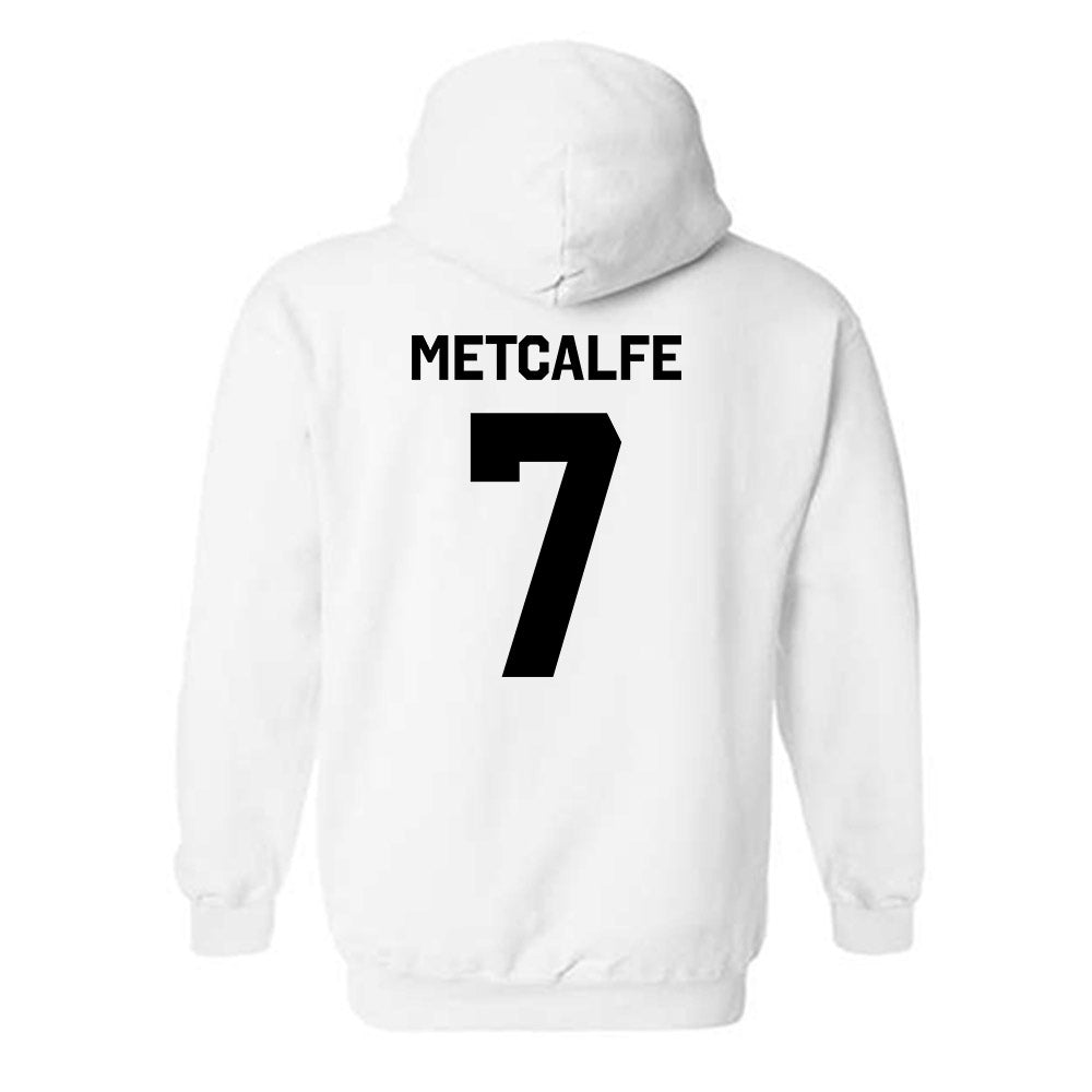Wake Forest - NCAA Women's Basketball : Savannah Metcalfe - Classic Shersey Hooded Sweatshirt-1