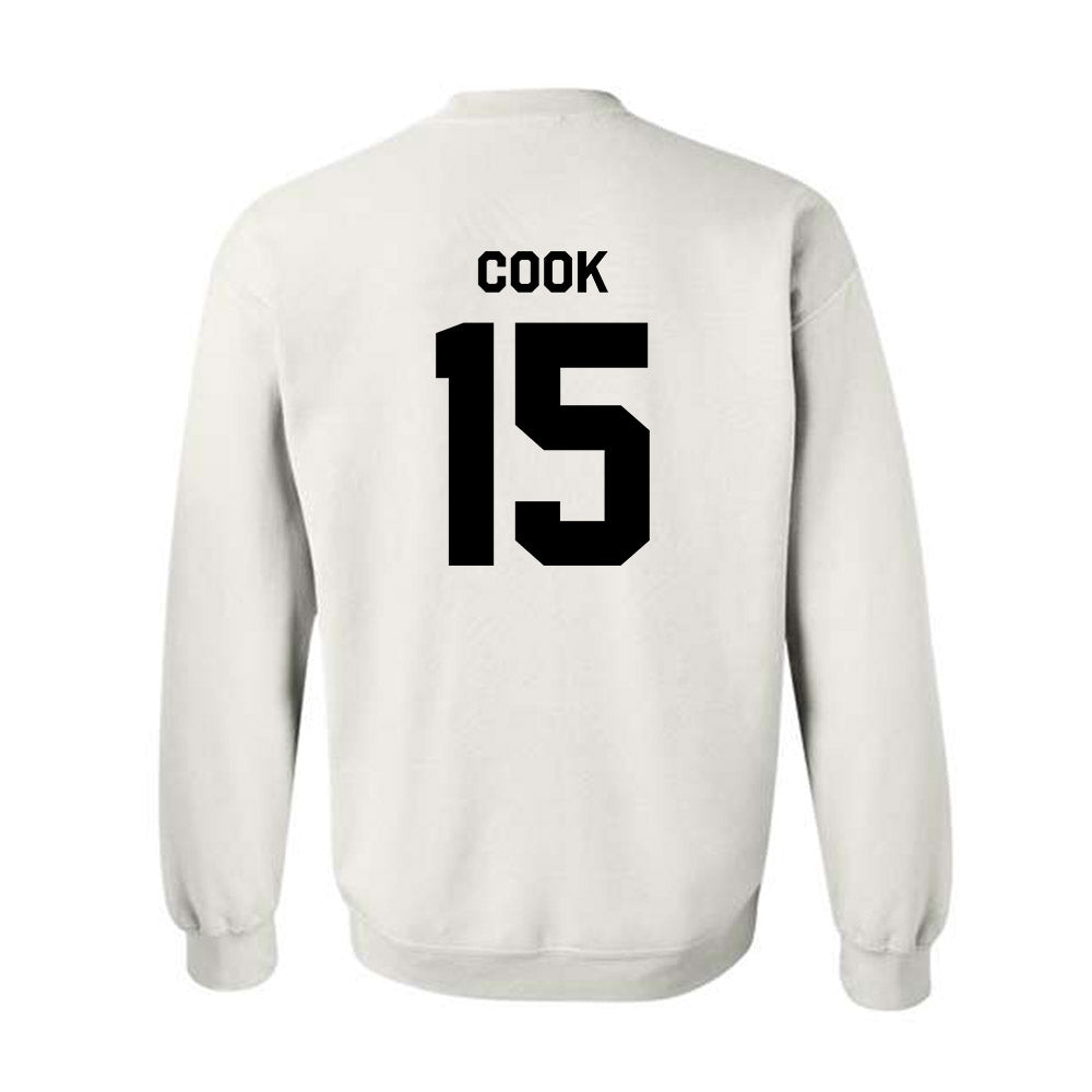 Wake Forest - NCAA Football : Devin Cook - Classic Shersey Crewneck Sweatshirt-1