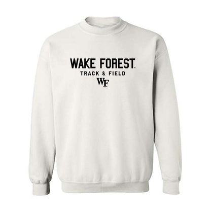 Wake Forest - NCAA Women's Track & Field : Julia Aere - Classic Shersey Crewneck Sweatshirt-0