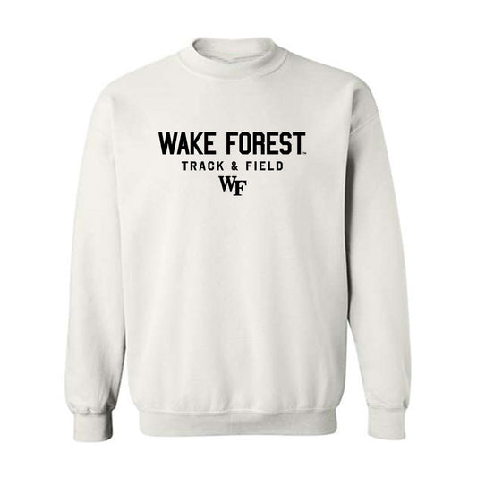 Wake Forest - NCAA Women's Track & Field : Julia Aere - Classic Shersey Crewneck Sweatshirt-0