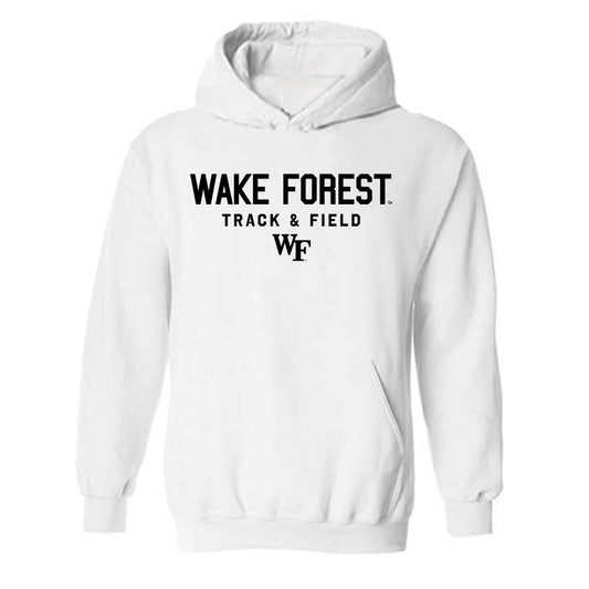 Wake Forest - NCAA Women's Track & Field : Abby Stankus - Classic Shersey Hooded Sweatshirt-0