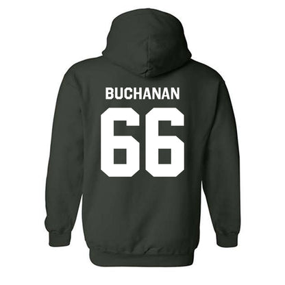 Miami - NCAA Football : Max Buchanan - Classic Shersey Hooded Sweatshirt-1