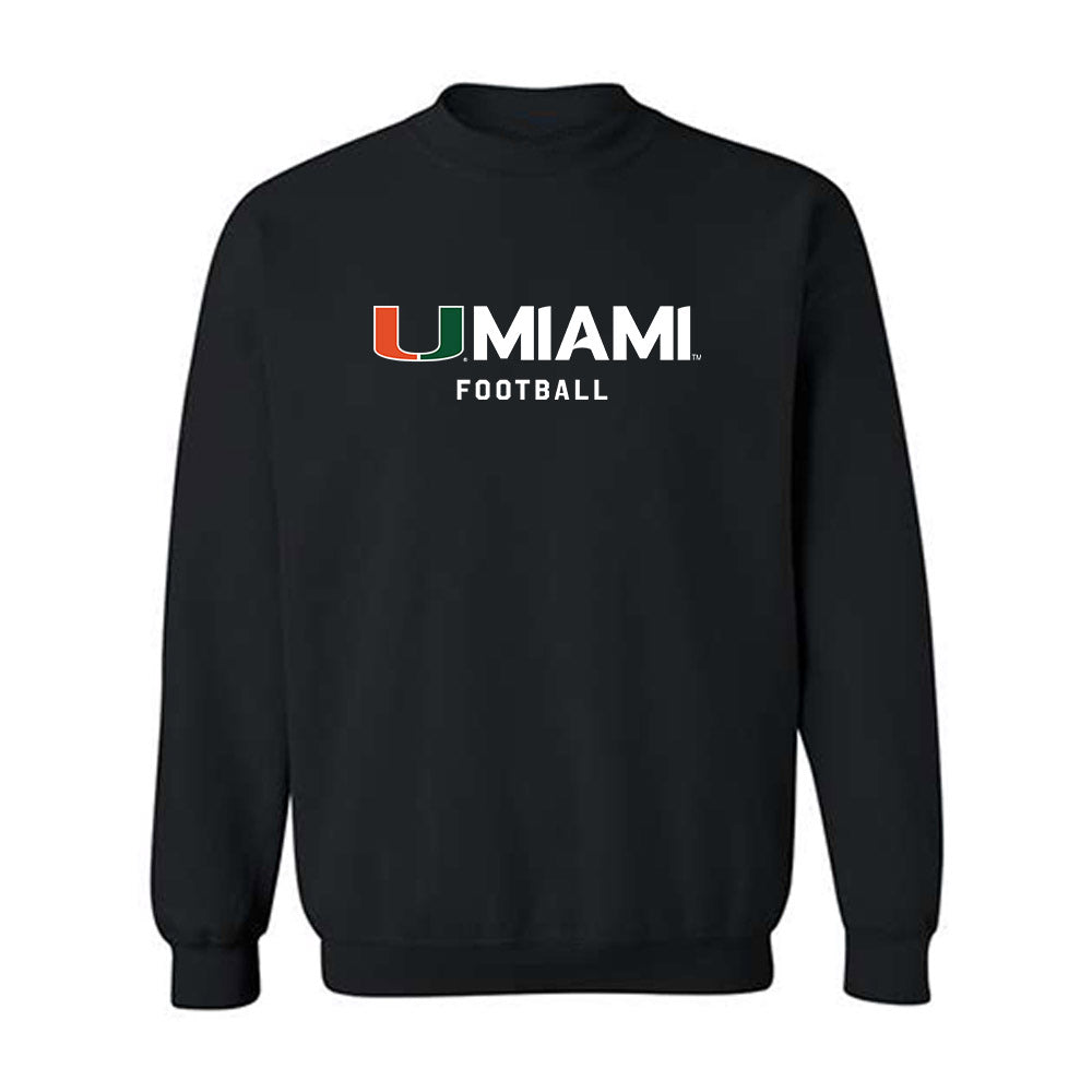 Miami - NCAA Football : Jakob Weinberg - Classic Shersey Crewneck Sweatshirt-1