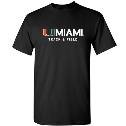 Miami - NCAA Men's Track & Field : Cason Mitchell - Classic Shersey T-Shirt-1