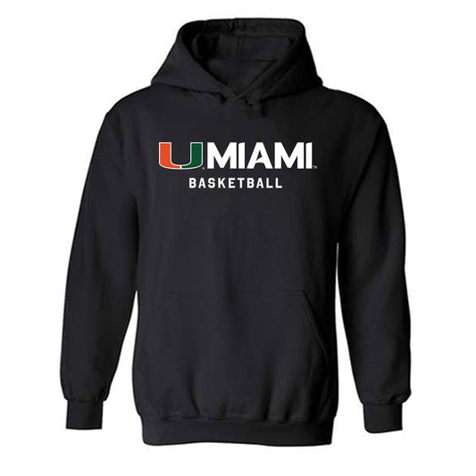 Miami - NCAA Men's Basketball : John Laboy II - Classic Shersey Hooded Sweatshirt-0