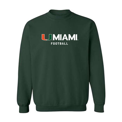 Miami - NCAA Football : Max Buchanan - Classic Shersey Crewneck Sweatshirt-0