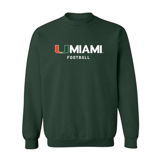 Miami - NCAA Football : Rueben Bain Jr - Classic Shersey Crewneck Sweatshirt-0