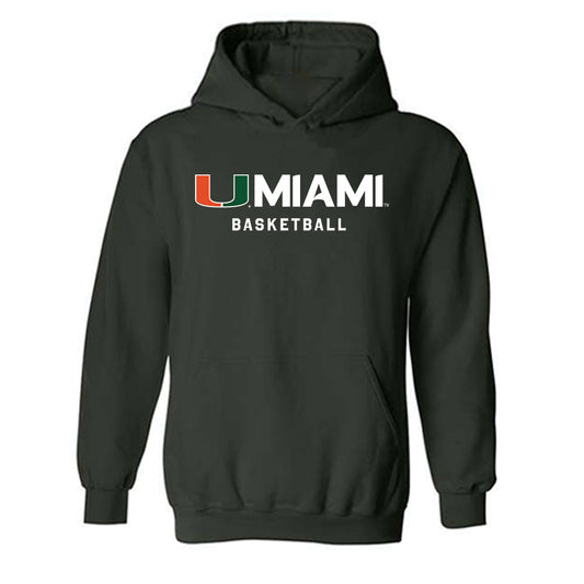Miami - NCAA Men's Basketball : Jordyn Kee - Classic Shersey Hooded Sweatshirt-0